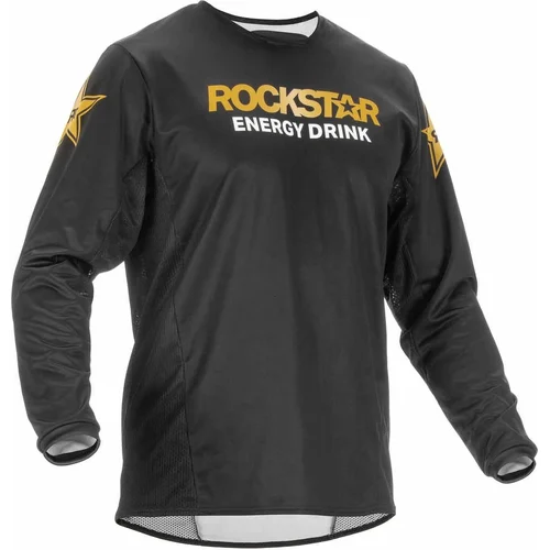 Čierna/zlatá FLY RACING 375-023S dres KINETIC ROCKSTAR, USA 2022, veľkosť S)