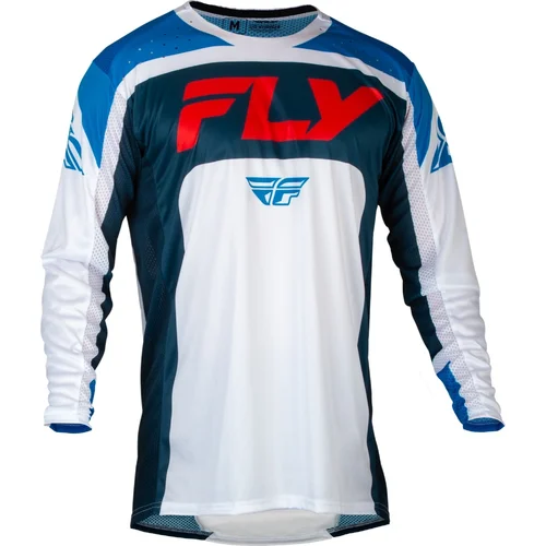Dres LITE, - USA 2024 (červená/biela/modrá, veľkosť M) (FLY RACING)