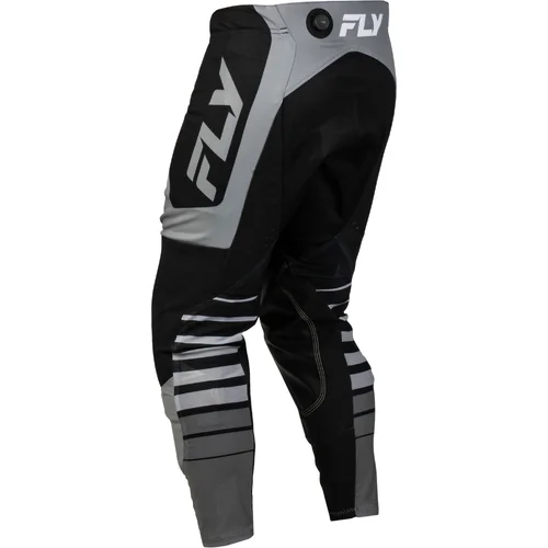 Nohavice EVOLUTION BOLT USA 2027, (čierna/sivá, veľkosť 32) (FLY RACING) - obr. 2