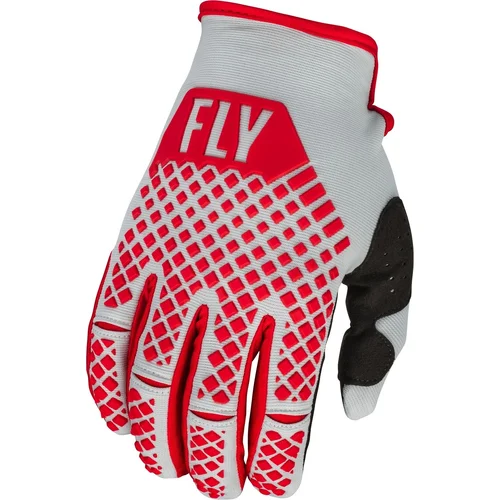 Rukavice KINETIC FLY RACING 376-4143X USA 2023, (červená/sivá, veľkosť 3XL)