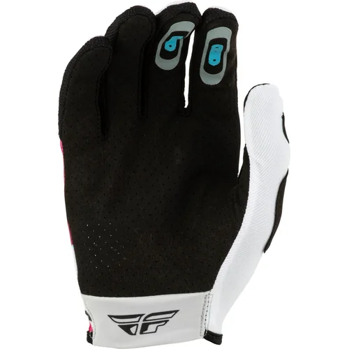 Rukavice LITE VIBE USA, (biela/ružová/modrá, veľkosť M) (FLY RACING) - obr. 1