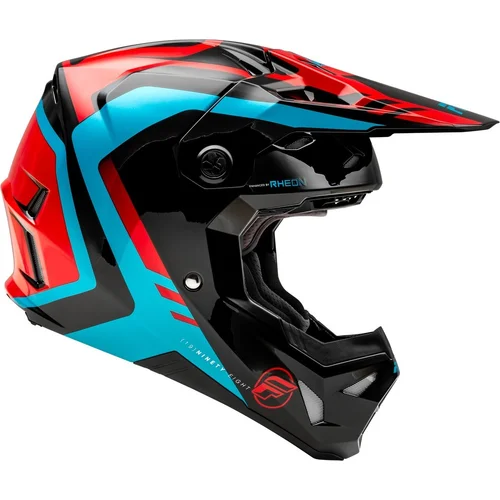 Prilba FORMULA CP USA, (červená/čierna/modrá, veľkosť XL) (FLY RACING) - obr. 3