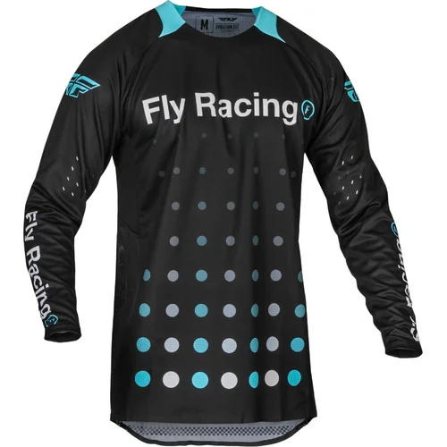 Čierna/modrá FLY RACING 377-124L dres EVOLUTION DST., USA 2024, veľkosť L)