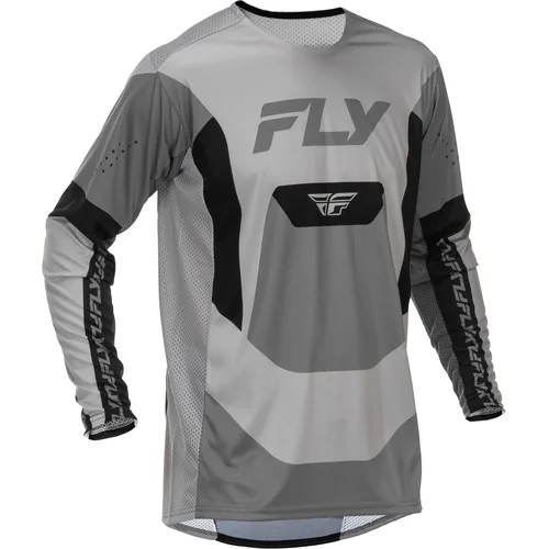 Sivá/čierna FLY RACING 379-720L dres LITE, USA 2026, veľkosť L)