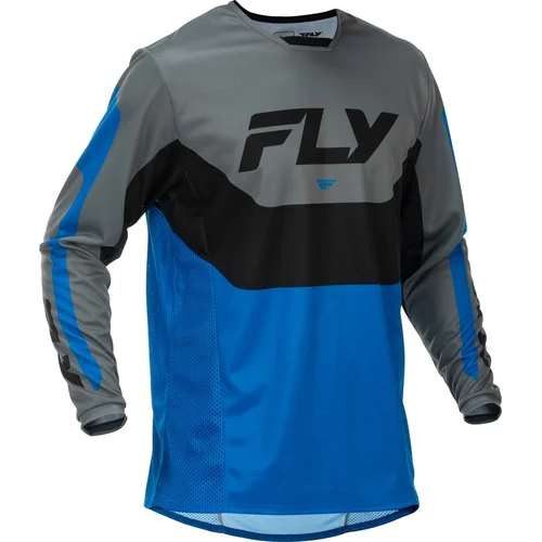 Modrá/sivá/čierna FLY RACING 379-421X dres KINETIC, USA 2026, veľkosť XL)