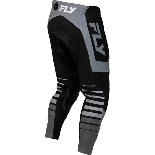 Nohavice EVOLUTION BOLT USA 2027, (čierna/sivá, veľkosť 32) (FLY RACING) - obr. 1