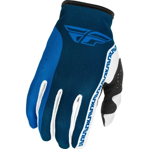 Rukavice LITE FLY RACING 379-712X USA 2026, (modrá/biela, veľkosť XL)