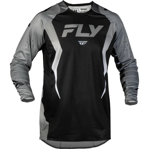 Čierna/sivá FLY RACING 380-120L dres EVOLUTION BOLT, USA 2027, veľkosť L)