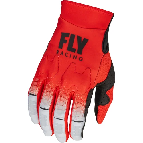 Rukavice EVOLUTION DST FLY RACING 376-1153X USA 2023, (červená/sivá, veľkosť 3XL)