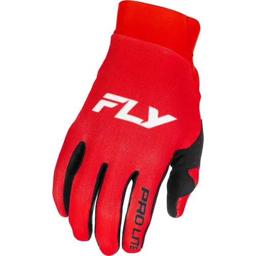 Rukavice PRO LITE FLY RACING 379-0442X USA 2026, (červená/biela, veľkosť 2XL)