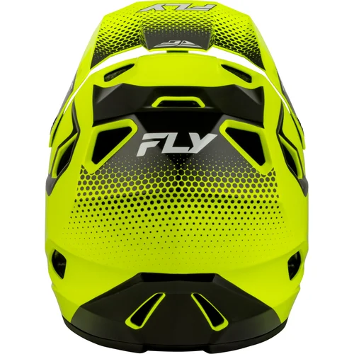 Prilba RAYCE SONAR USA, (hi-vis/čierna/biela, veľkosť L) (FLY RACING) - obr. 1