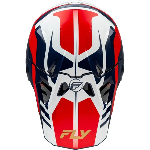 Prilba FORMULA CP USA, (červená/biela/modrá, veľkosť S) (FLY RACING) - obr. 2