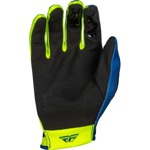 Rukavice LITE USA, (modrá/hi-vis, veľkosť 3XL) (FLY RACING) - obr. 1
