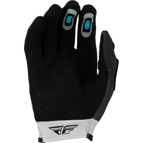 Rukavice LITE FLAKE 380-710S USA, (čierna/sivá, veľkosť S) (FLY RACING) - obr. 1