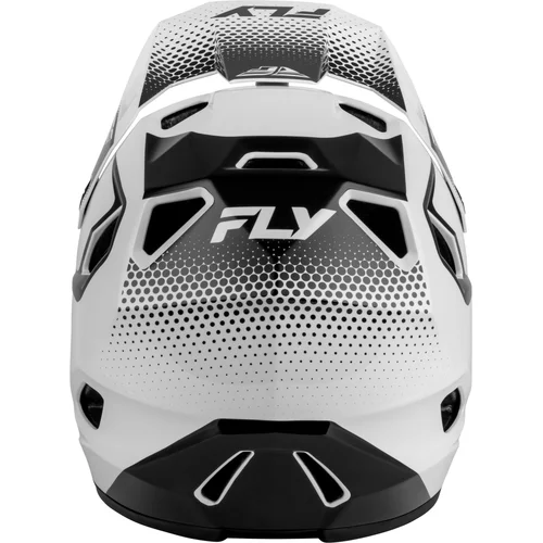 Prilba RAYCE SONAR USA, detská, (biela/čierna, veľkosť YS) (FLY RACING) - obr. 1