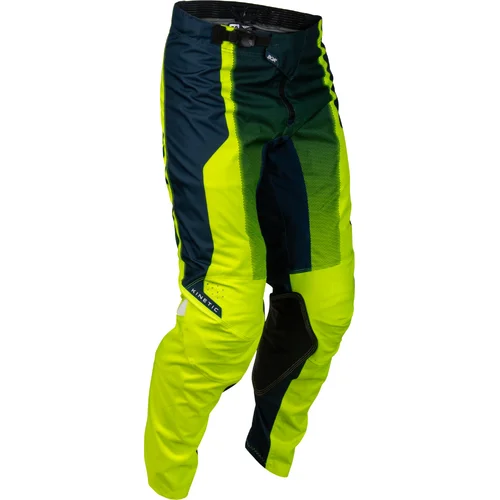 Nohavice KINETIC FADE FLY RACING 380-53330 USA, (hi-vis/modrá/biela, veľkosť 30)