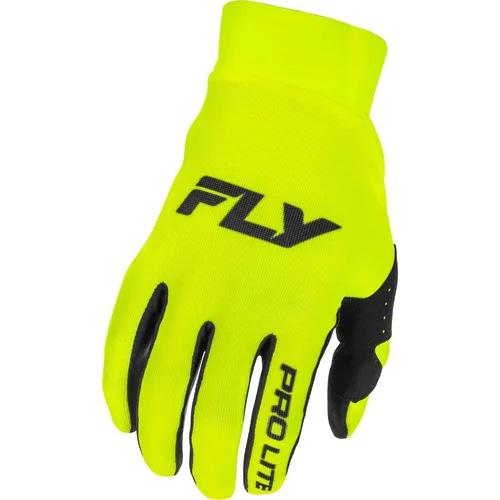 Rukavice PRO LITE. FLY RACING 379-0462X USA 2026, (hi-vis/čierna, veľkosť 2XL)