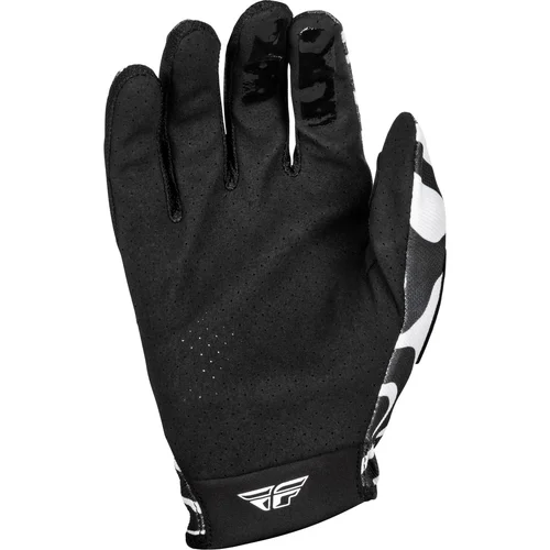 Rukavice LITE USA, (biela/čierna, veľkosť 2XL) (FLY RACING) - obr. 2