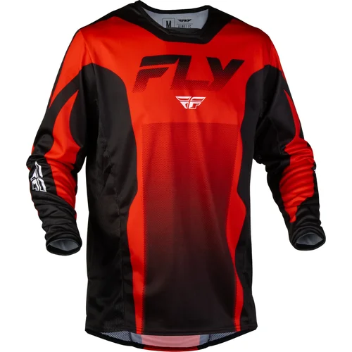 Červená/čierna/biela FLY RACING 380-521X dres KINETIC FADE, USA, veľkosť XL)