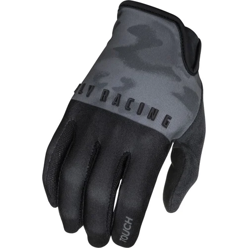 Cyklistické rukavice MEDIA FLY RACING 350-01213X USA, (čierna/sivá/camo, veľkosť 3XL)