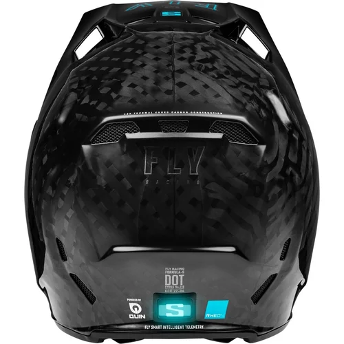 Prilba FORMULA S CARBON 73-4415M USA, (čierna, veľkosť M) (FLY RACING) - obr. 1