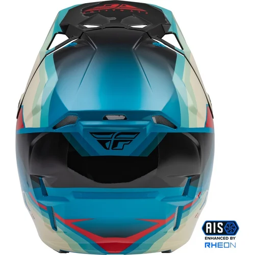Prilba FORMULA CP USA, (čierna/sivá/tyrkysová, veľkosť S) (FLY RACING) - obr. 1