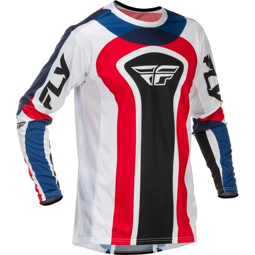 Dres LITE, - USA 2026 (červená/biela/modrá, veľkosť S) (FLY RACING)