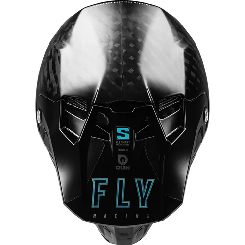 Prilba FORMULA S CARBON 73-4415M USA, (čierna, veľkosť M) (FLY RACING) - obr. 2