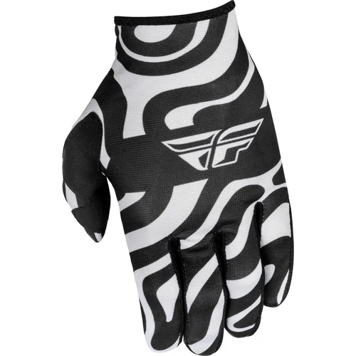 Rukavice LITE USA, (biela/čierna, veľkosť 2XL) (FLY RACING) - obr. 1