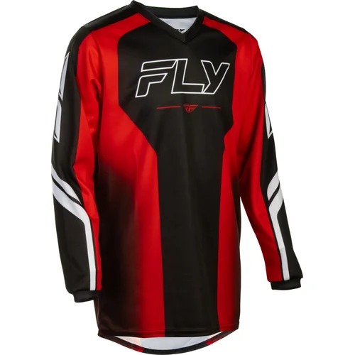 Čierna/červená/biela FLY RACING 380-221YL dres F-16 RAZE, USA detské, veľkosť YL)