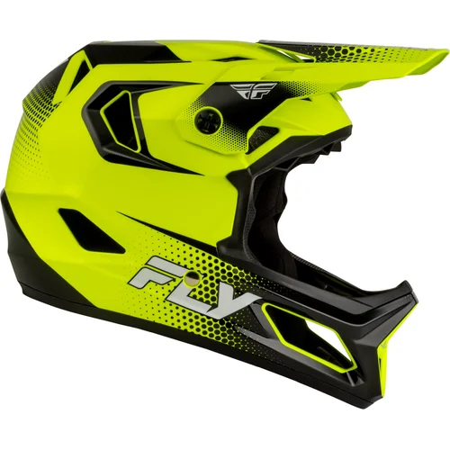 Prilba RAYCE SONAR USA, (hi-vis/čierna/biela, veľkosť L) (FLY RACING) - obr. 3