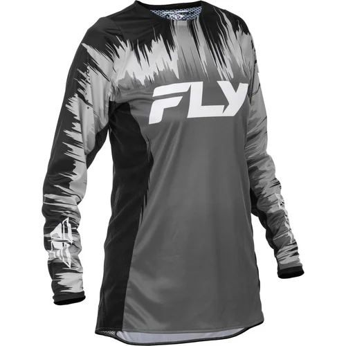 Čierna/sivá/biela FLY RACING 379-620L dres LITE, USA 2026 dámsky, veľkosť L)