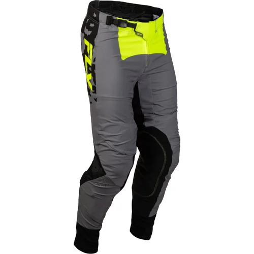 Nohavice LITE FLAKE FLY RACING 380-73134 USA, (sivá/hi-vis/čierna, veľkosť 34)