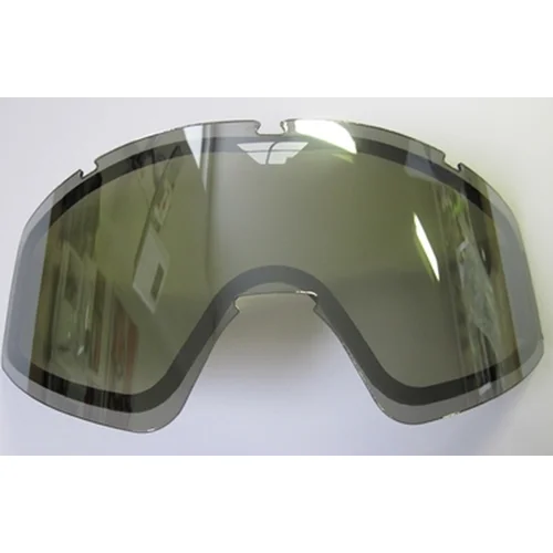 Dymové sklo FLY Zone double FLY RACING 37-2415 (chromovo dymové)