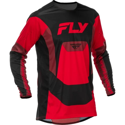 Čierna/červená FLY RACING 379-7212X dres LITE, USA 2026, veľkosť 2XL)