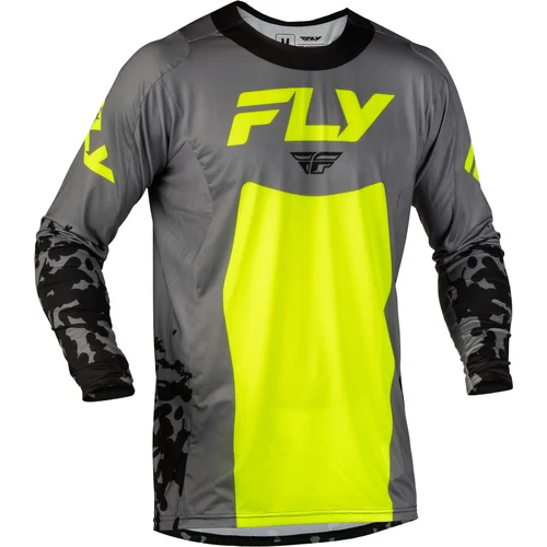 Hi-vis/čierna FLY RACING 380-721M dres LITE FLAKE, USA, veľkosť M)