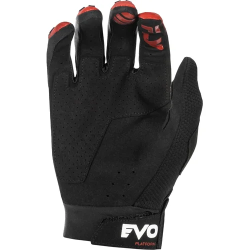 Rukavice EVOLUTION DST USA 2026, (červená/čierna/sivá, veľkosť S) (FLY RACING) - obr. 1