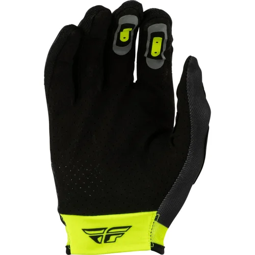 Rukavice LITE FLAKE USA, (sivá/hi-vis/čierna, veľkosť M) (FLY RACING) - obr. 1