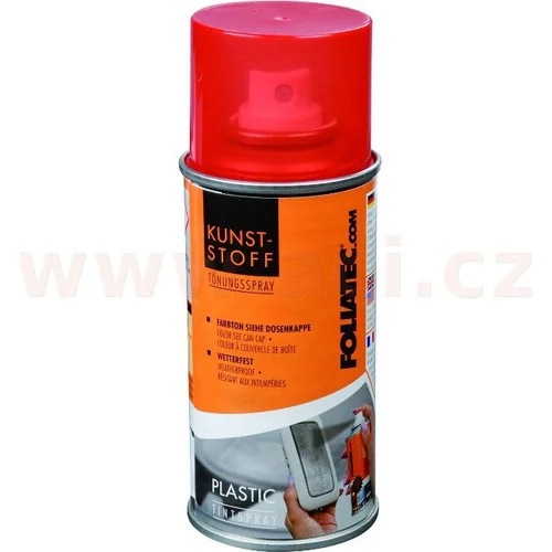Transparentný lak na tónovanie svetlometov 150 ml FOLIATEC 21020 (červený)