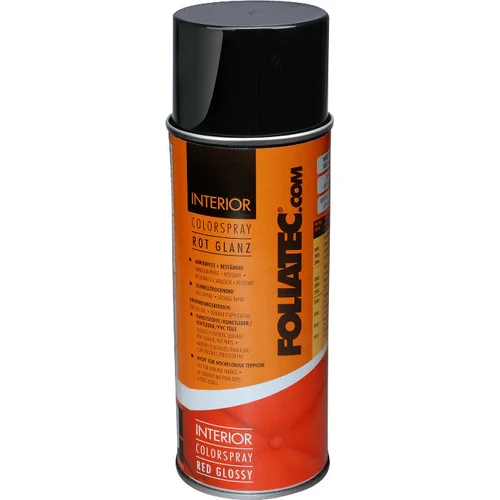 Farba na interiér FOLIATEC 2006 Interior Color Spray 400ml, farba: červená lesklá
