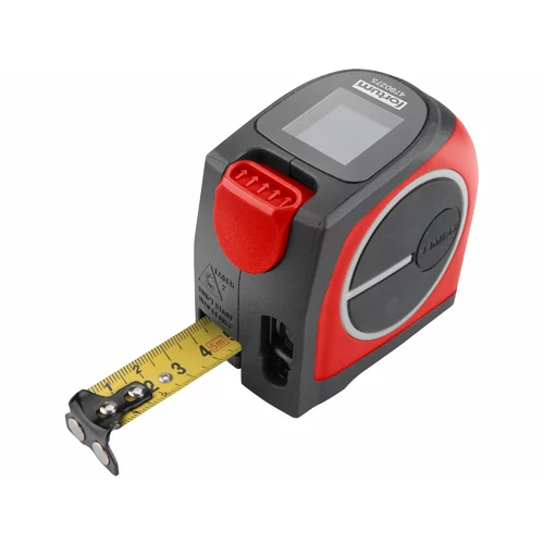 Meter zvinovací s laserovým meračom vzdialenosti 2v1, laser: 0,129 - 40m, /FORTUM/ - obr. 4