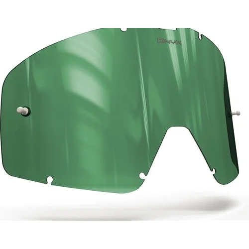Plexi na okuliare MAIN ONYX LENSES, (zelené s polarizáciou) (FOX RACING) - obr. 1
