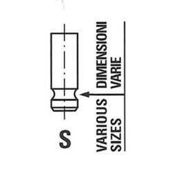 Výfukový ventil FRECCIA R6806/RNT
