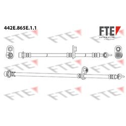 Brzdová hadica FTE 442E.865E.1.1