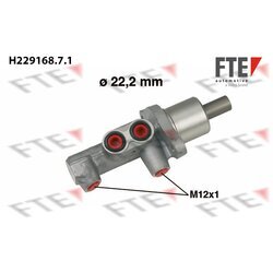 Hlavný brzdový valec FTE H229168.7.1