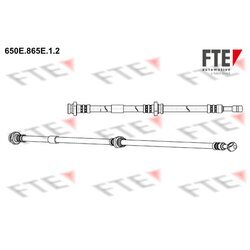 Brzdová hadica FTE 650E.865E.1.2