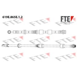 Brzdová hadica FTE 9240987