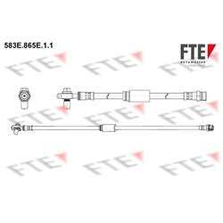 Brzdová hadica FTE 583E.865E.1.1