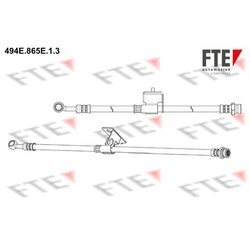 Brzdová hadica FTE 494E.865E.1.3