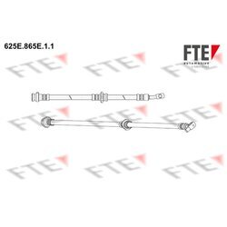 Brzdová hadica FTE 625E.865E.1.1